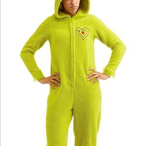 Dr. Seuss the Grinch onesie pajamas pjs or costume